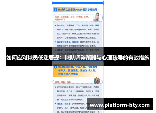 如何应对球员低迷表现：球队调整策略与心理疏导的有效措施