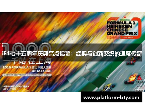 F1七十五周年庆典亮点揭幕：经典与创新交织的速度传奇